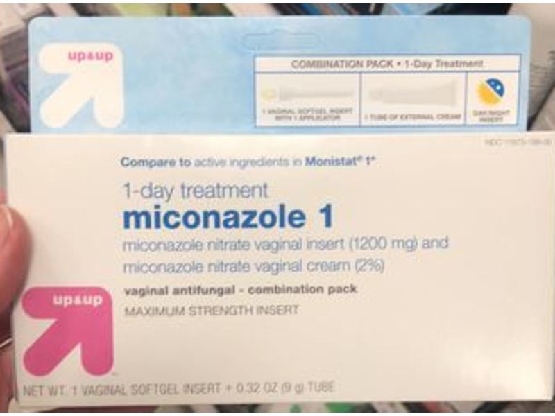 Up&Up Miconazole Vaginal Antifungal Cream, 1 Day Treatment