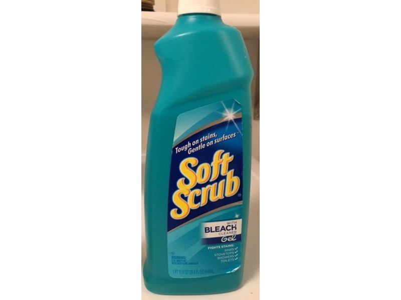 Soft Scrub Bleach Cleanser Gel, 28.6 fl oz/846 mL, Pack Of 3