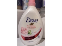 Dove Body Wash, Rose Aloe Vera, 33.8 fl oz/1000 mL - Image 3