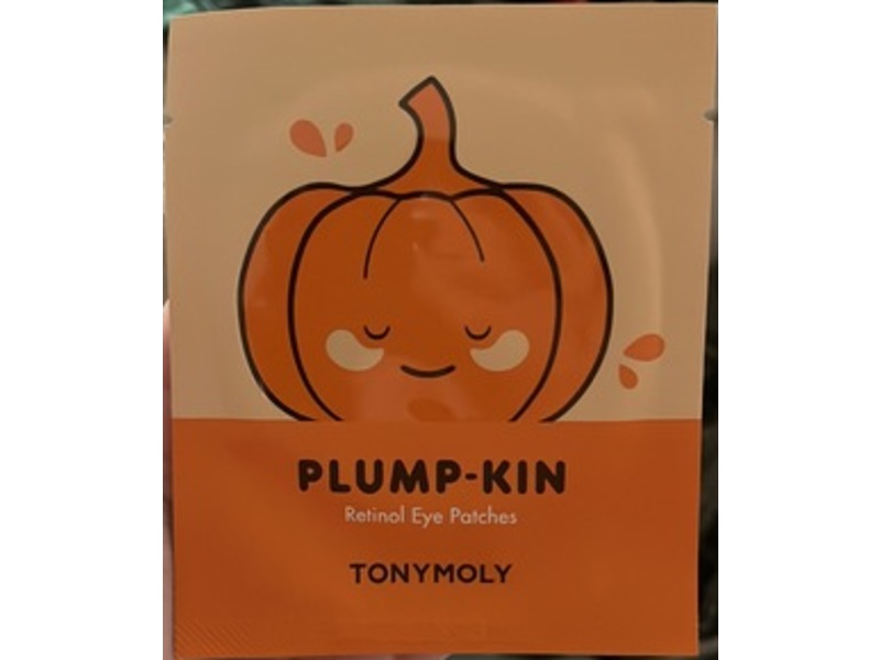 TonyMoly Retinol Eye Patches, Plump-Kin, 0.1 fl oz/3 g, 1 Count