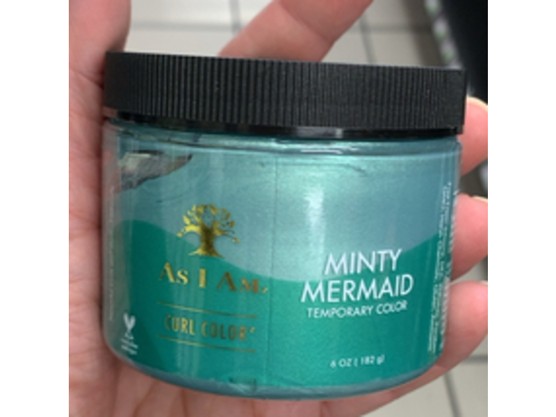 As I Am Curl Temporary Color, Minty Mermaid, 6 oz/182 g