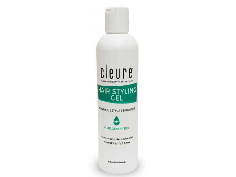 Cleure Hair Styling Gel, Medium Hold, 8 oz/236.58 mL