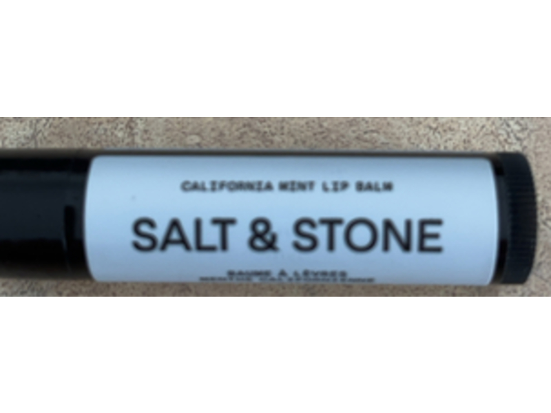 Salt & Stone California Mint Lip Balm, 0.15 oz/4.3 g, 1 Count