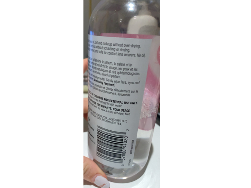 Life Brand Micellar Water bottle, 400 mL