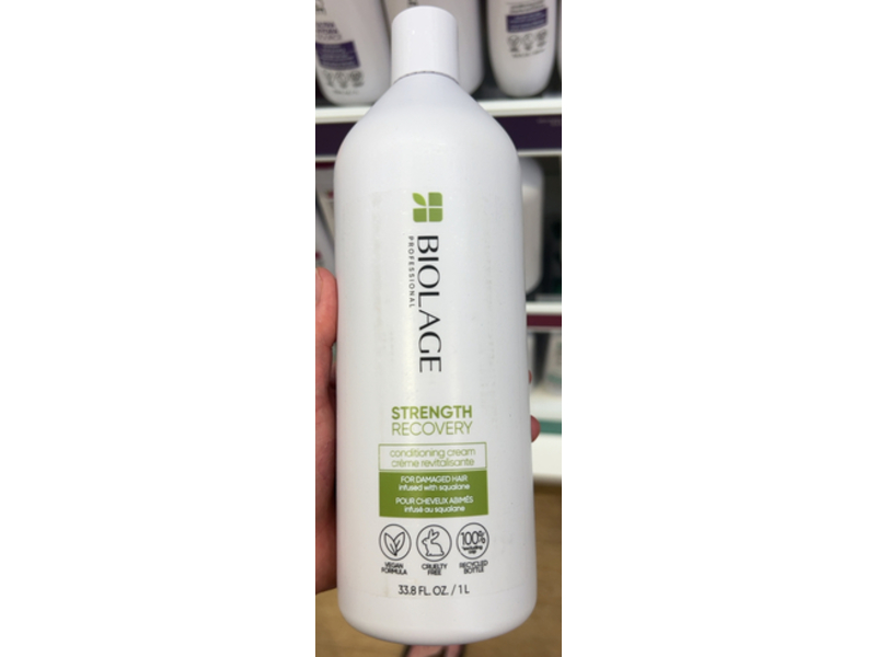 Biolage Conditioning Cream, Strength Recovery, 33.8 fl oz/1 L
