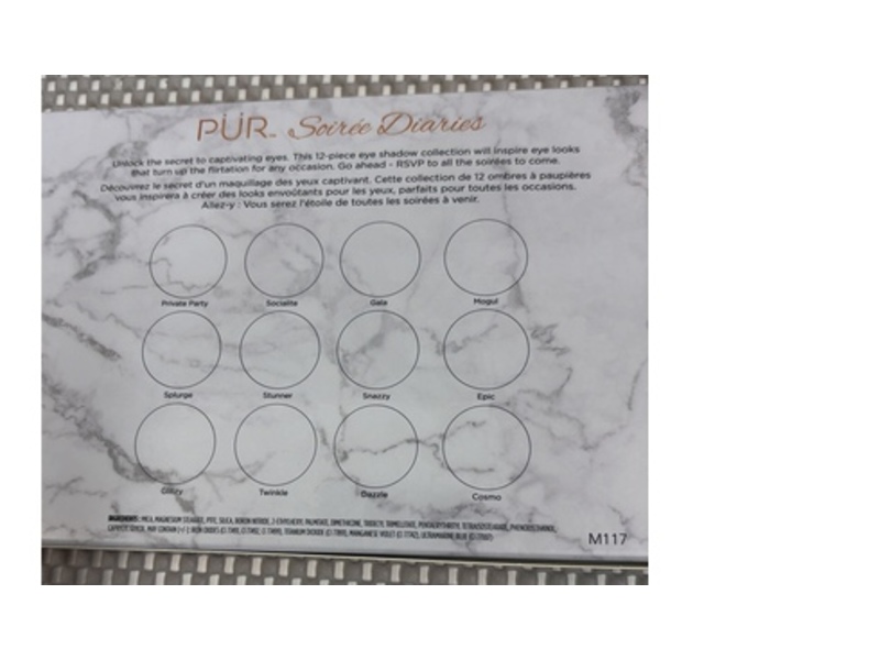 Pur Soiree Diaries 12 Eyeshadow Palette