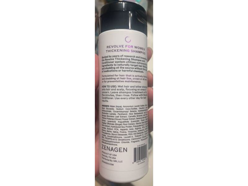 Zenagen Revolve Thickening Shampoo, 6.75 fl oz/200 mL