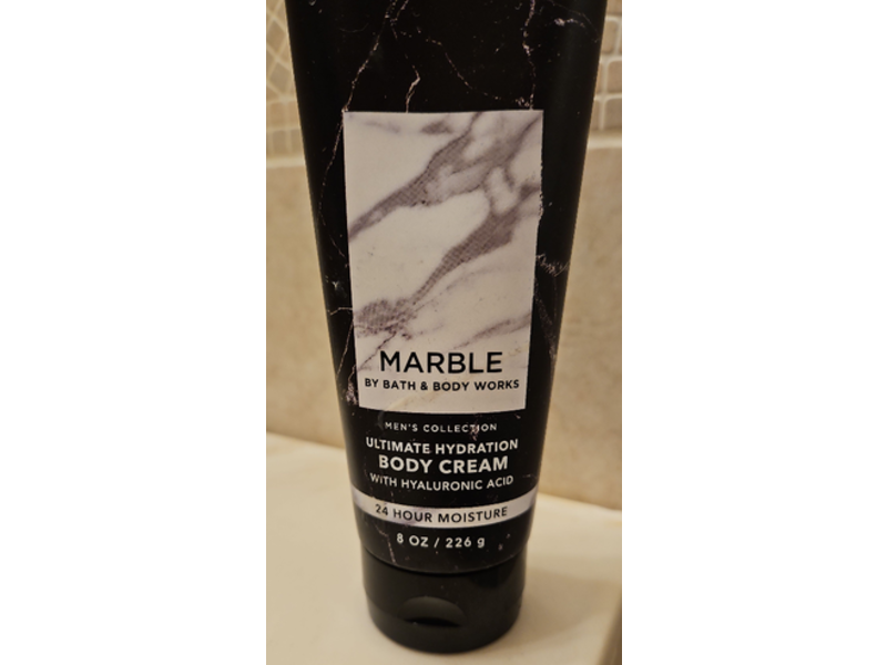 Bath & Body Works Ultimate Hydration Body Cream, Marble, 8 oz/226 g