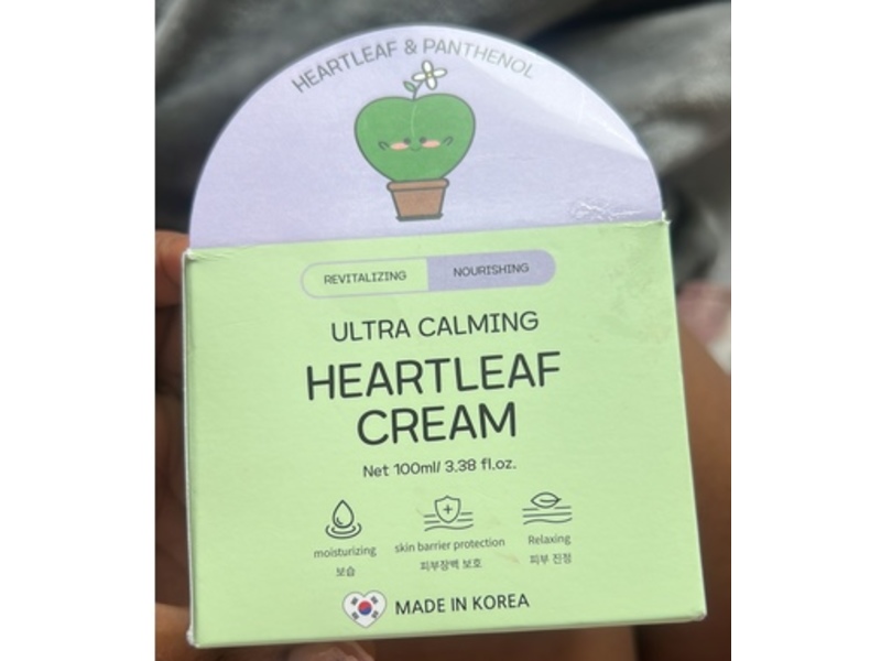 Beauadd Ultra Calming Heartleaf Cream, 3.38 fl oz/100 mL