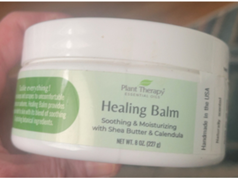 Plant Therapy Soothing & Moisturizing Healing Balm, Shea Butter & Calendula, 8 oz/227 g