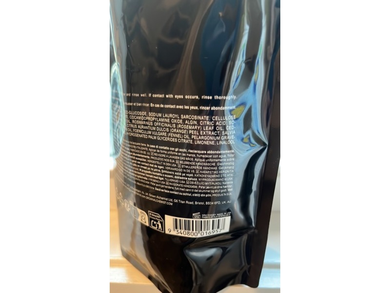 Grown Alchemist Invigorate Hand Wash Refill, 33.8 fl oz/1000 mL