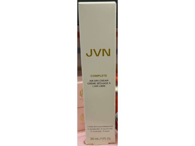 JVN Mini Complete Hydrating Air Dry Hair Cream, 1 fl oz/30 mL