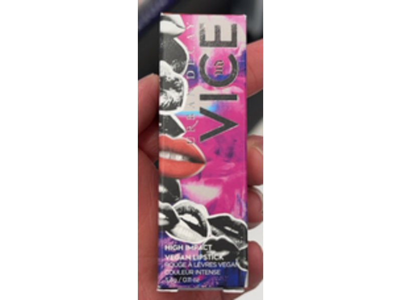 Urban Decay Vice Hydrating High Impact Lipstick, Hitch Hike, 0.11 oz/3.4 g