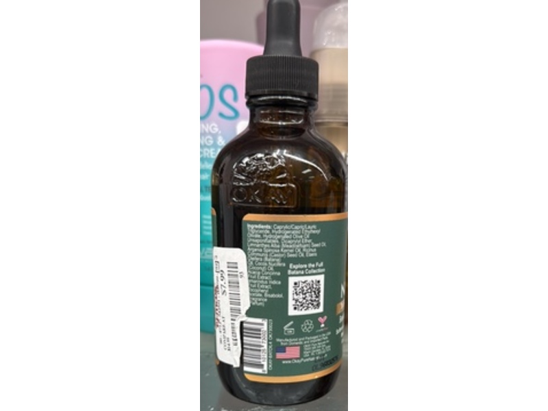 Okay Batana Natural Oil, 4 oz/118 mL