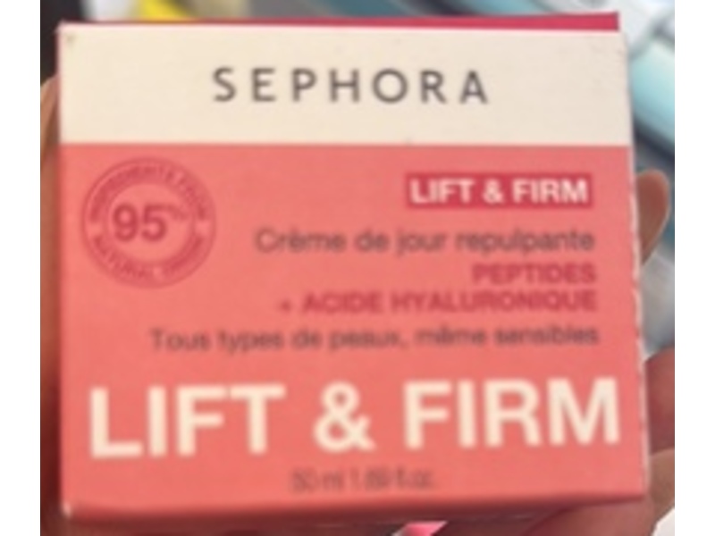 Sephora Lift & Firm Plumping Day Cream, 1.69 fl oz/50 mL