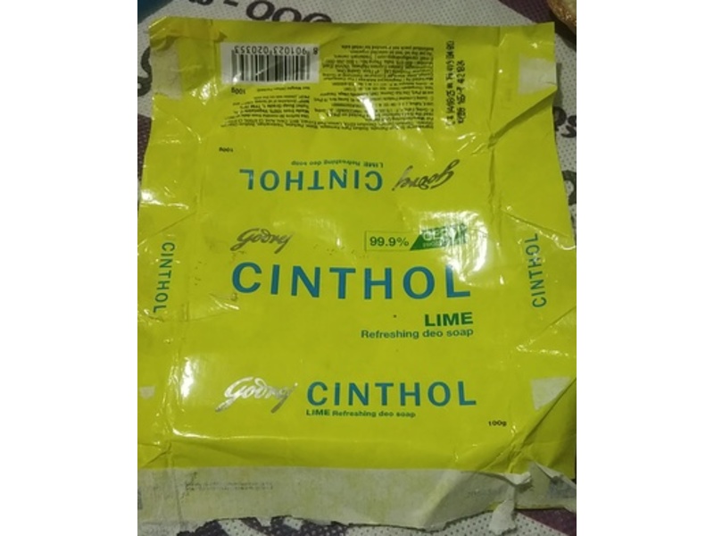 Cinthol Refreshing Deo Soap, Lime, 100 g