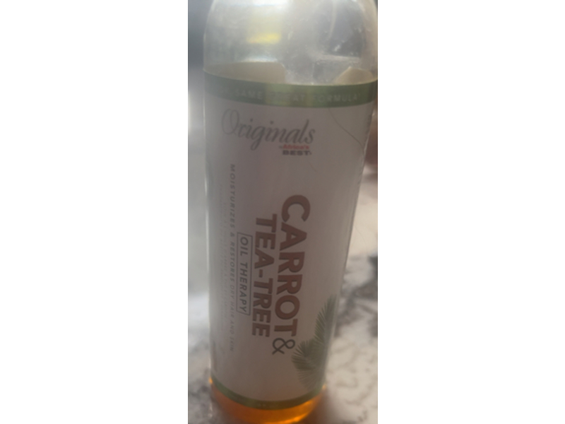 Originals By Africa’s Best Organics Carrot Tea Tree Oil 6 oz