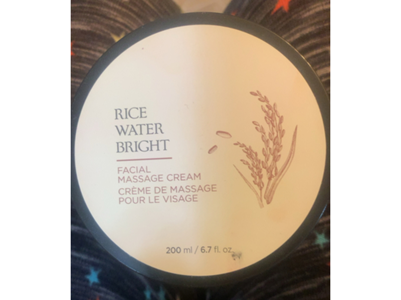 Avon Rice Water Bright Facial Massage Cream, 6.7 fl oz/200 mL