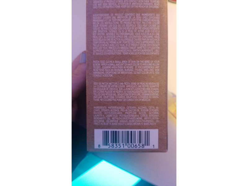 Good Dye Young Semi-Permanent Hair Color, None More Black, 5 fl oz/148 ml