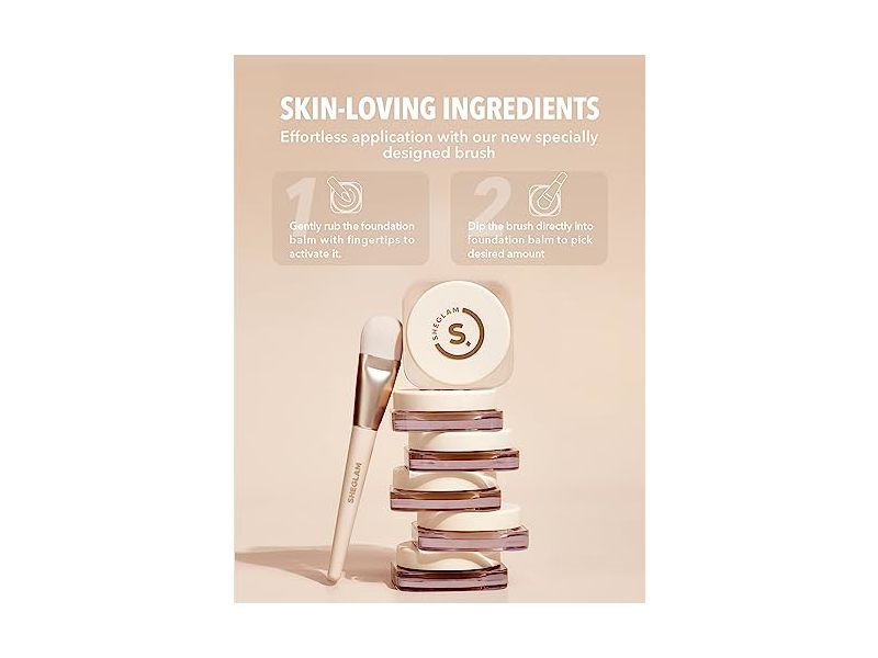 SHEGLAM Hydrating Cream Full Coverage Foundation (Shell) .81 oz