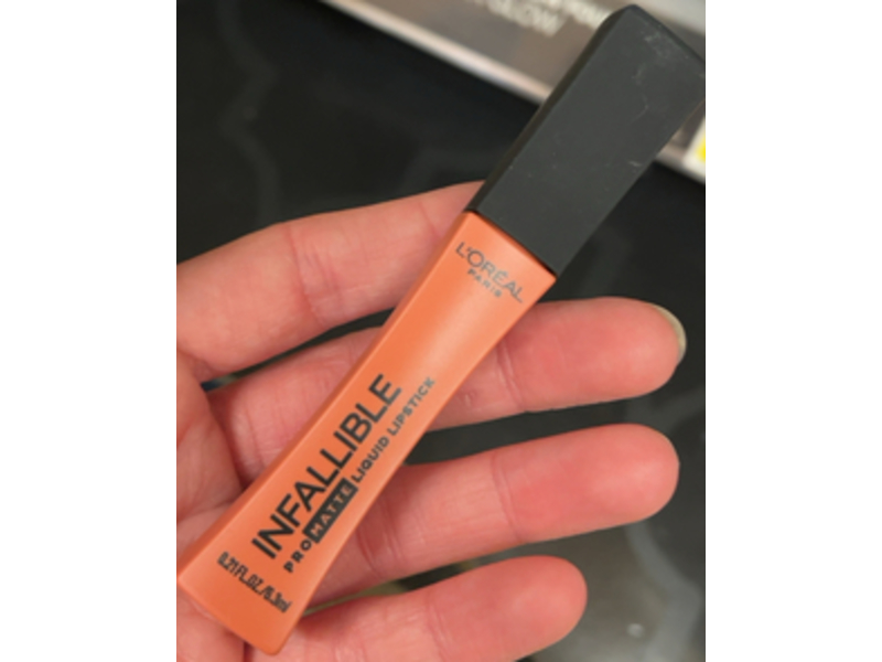 L’Oréal Paris Infallible Pro Matte Liquid Lipstick, Barely Sunset, 0.21 fl. oz.