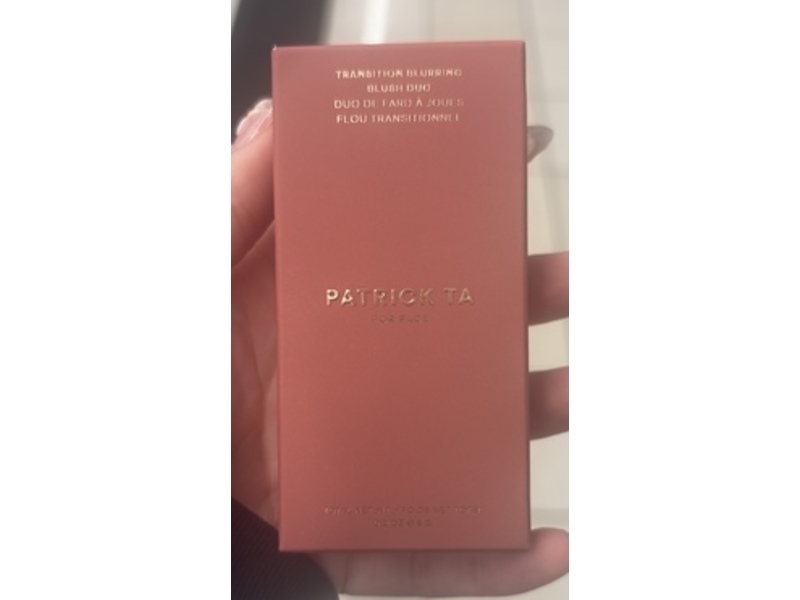 Patrick Ta Transition Blurring Blush Duo, Shy At First, 0.2 oz/6 g