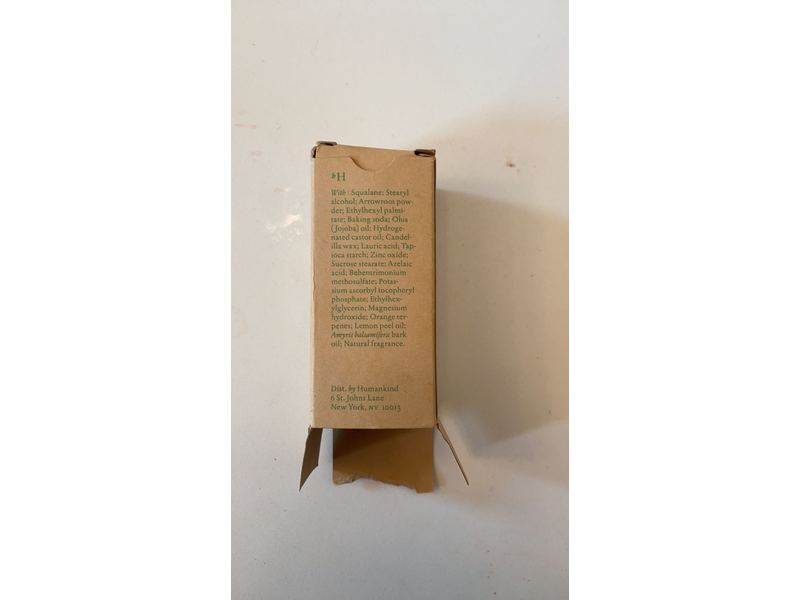 Human+Kind Deodorant, Coconut, 1.6 oz/45 g