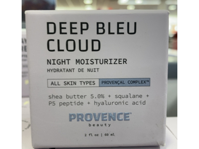 Provence Beauty Deep Blue Cloud Night Moisturizer, 2 fl oz/60 mL