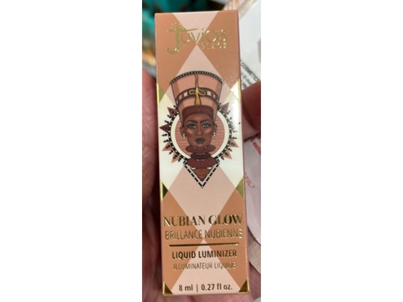 Juvia's Place Nubian Glow Liquid Luminizer, Ivory Light, 0.27 fl oz/8 mL