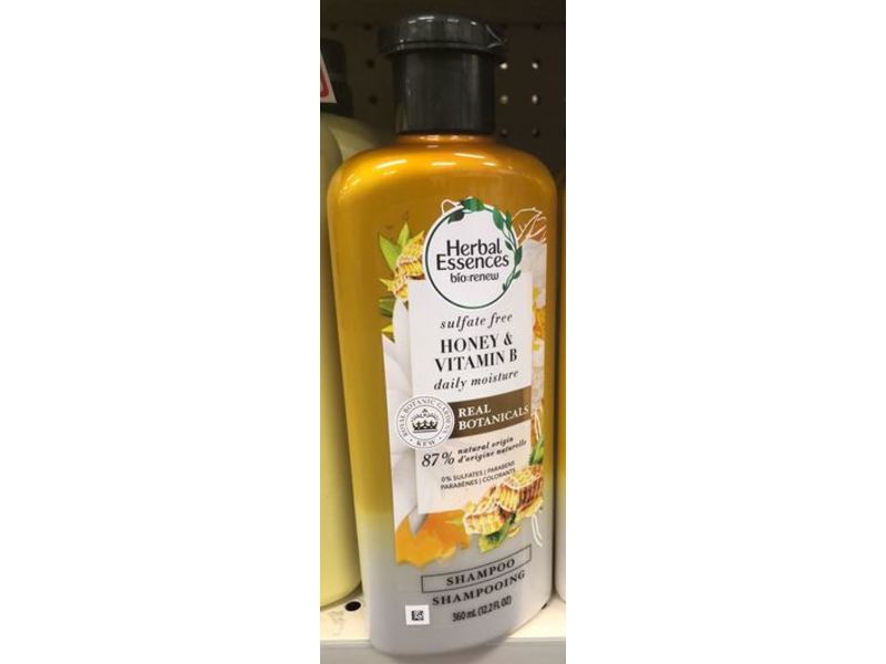 Herbal Essences Daily Moisture Shampoo, Real Botanicals, Honey & Vitamin B, 12.2 fl oz/360 mL
