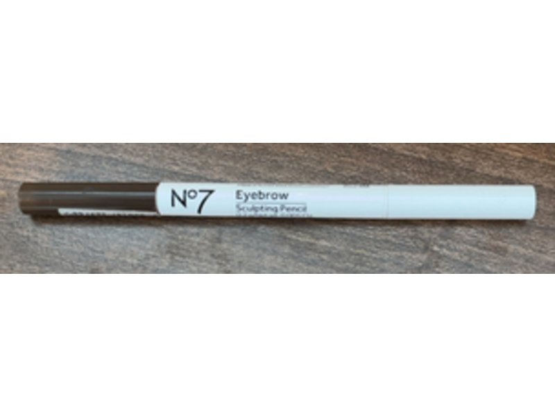 No7 Beautiful Eyebrow Sculpting Pencil, Brown, 0.2 g