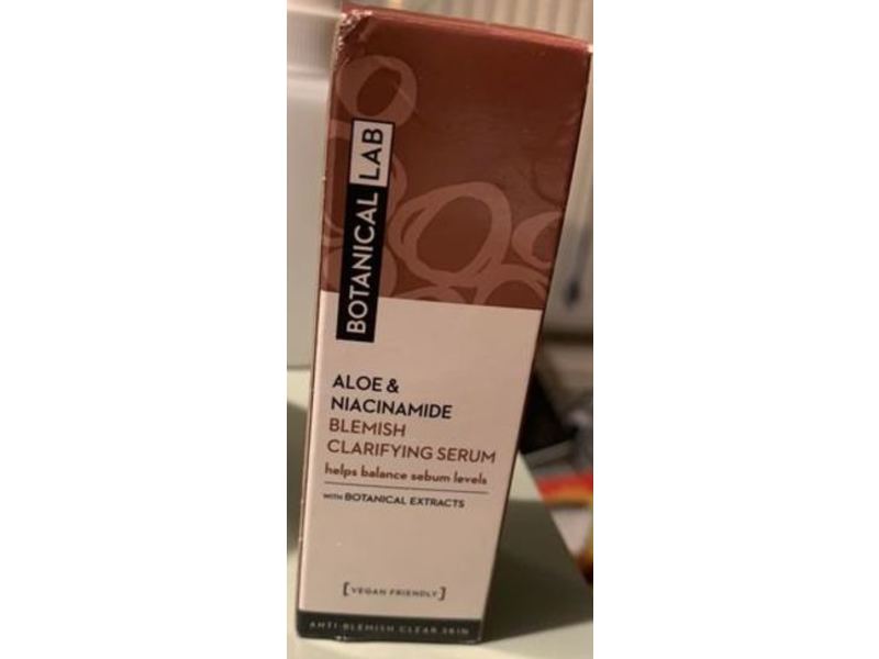 Botanical Lab Aloe & Niacinamide Blemish Clarifying Serum, 25 mL