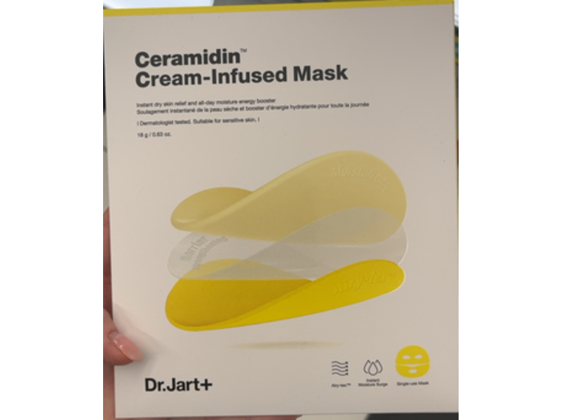 Dr. Jart+ Ceramidin Cream-Infused Mask, 0.63 oz/18 g