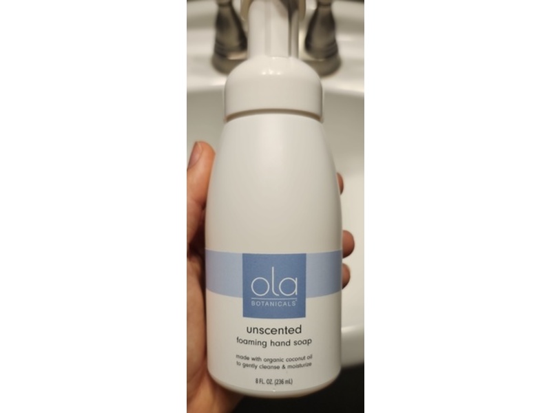 Dr. Mercola Foaming Hand Soap, Unscented, 8 fl oz/236 mL