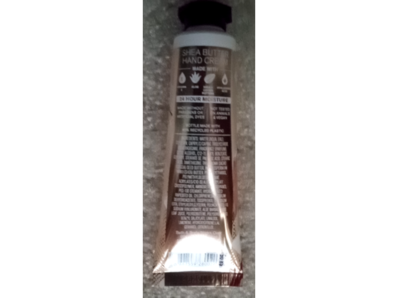 Bath & Body Works Gingham Glow Hand Cream, Shea Butter, 1 fl oz/29 mL