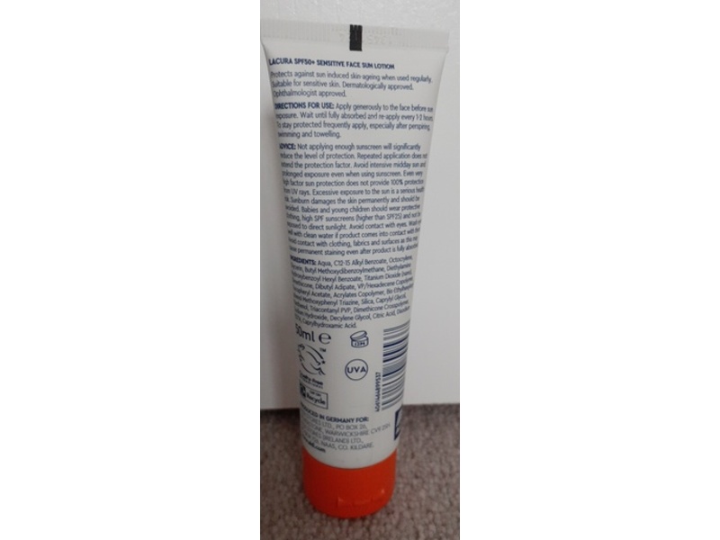 Lacura Sun Lotion, SPF 50+, 50 mL