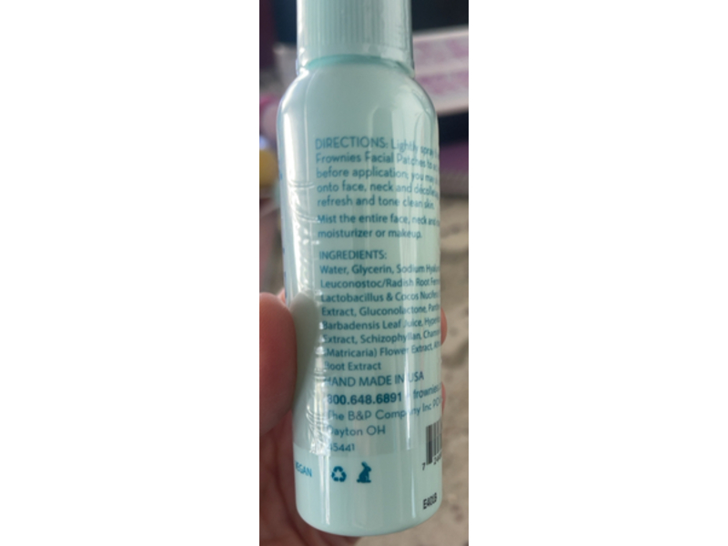 Frownies Calming Toner, 2 oz/59 mL