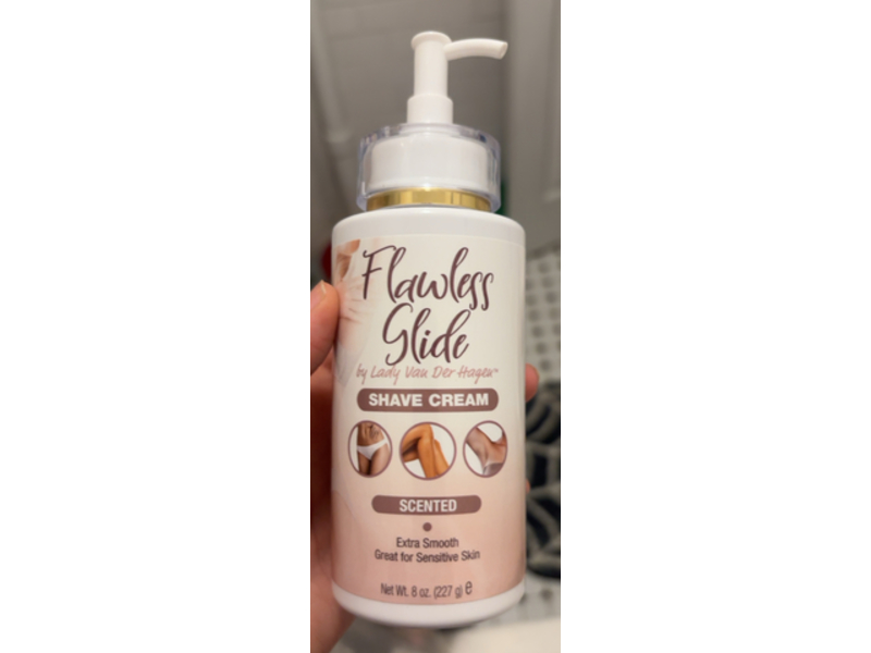 Van Der Hagen Flawless Glide Shave Cream, 8 oz/227 g