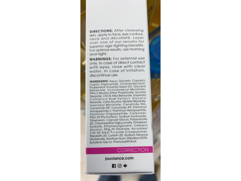 Jouviance 3 In 2 Rejuvenating Anti-Aging Cream, 1.7 fl oz/50 mL