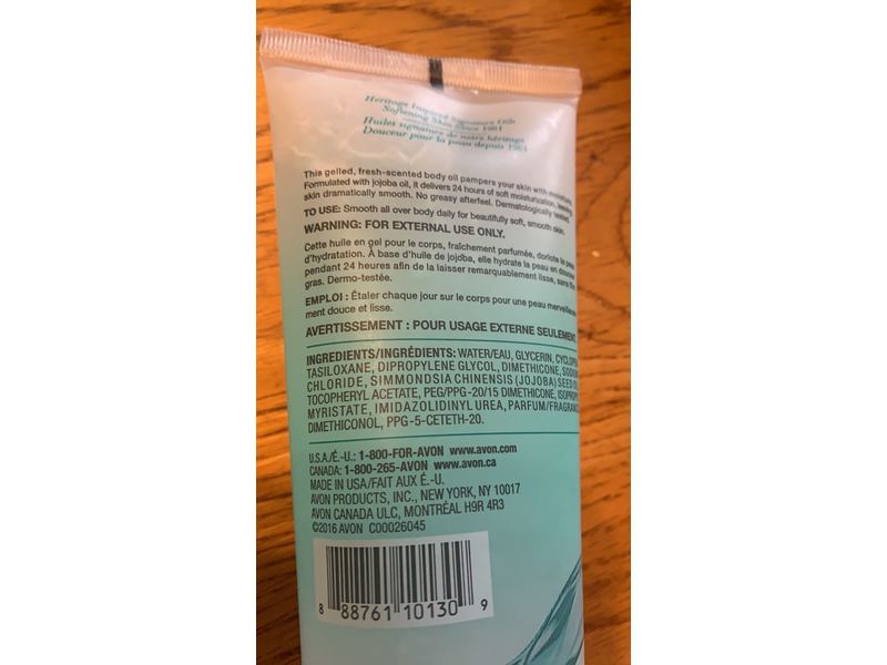 Avon Skin So Soft Original Gelled Body Oil, 6.79 fl oz/200 ml