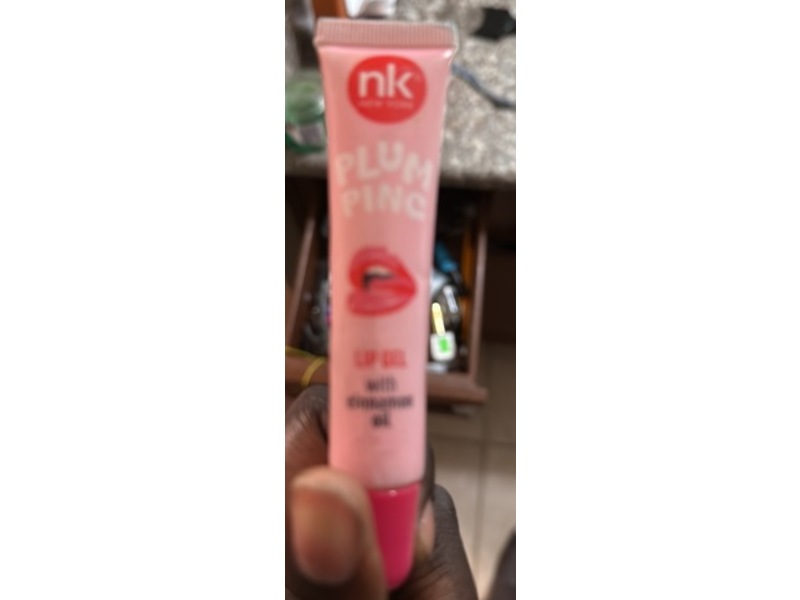 Nicka K New York Plumping Lip Gel, Cinnamon Oil, 0.51 fl oz/15 mL, 3 Pack