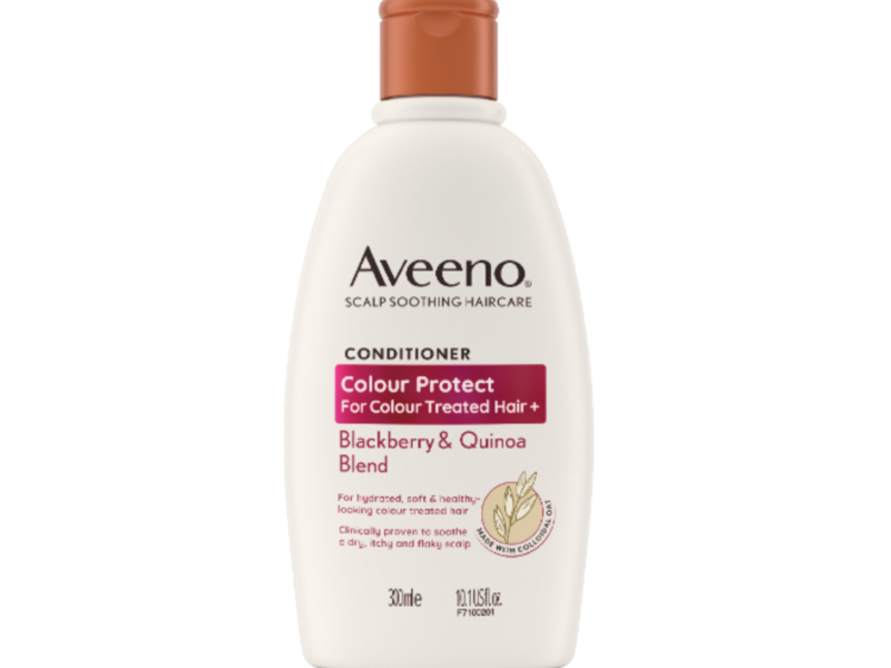 Aveeno Color Protect & Strengthen Conditioner, Blackberry Quinoa Protein Blend, 10.1 fl oz/300 mL