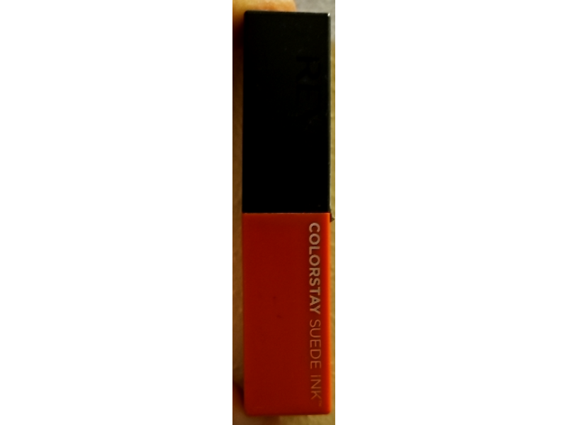 Revlon ColorStay Suede Ink Lipstick, 007 Feed the Flame, 0.09 oz/2.55g