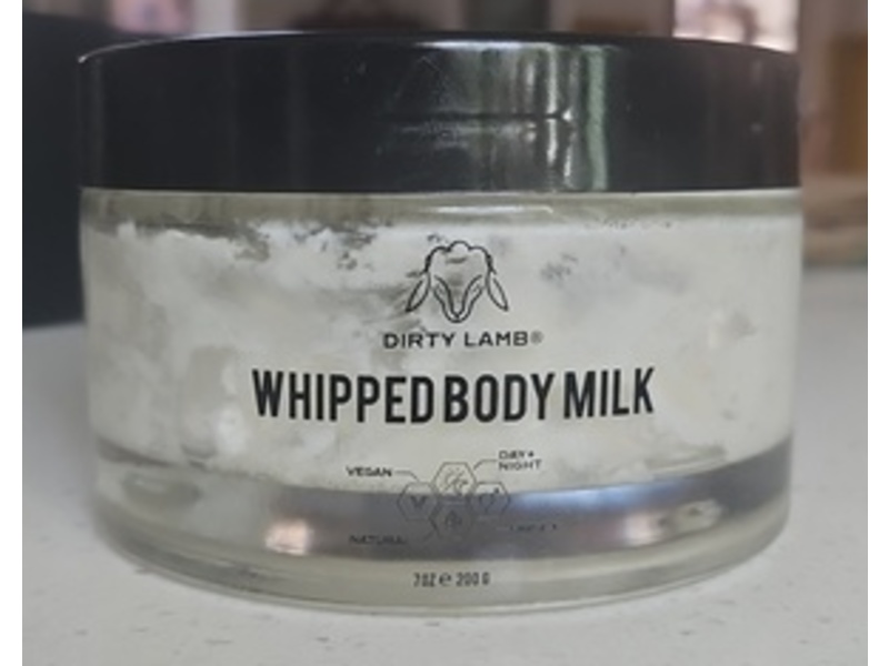 Dirty Lamb Whipped Body Milk, 7 oz/200 g