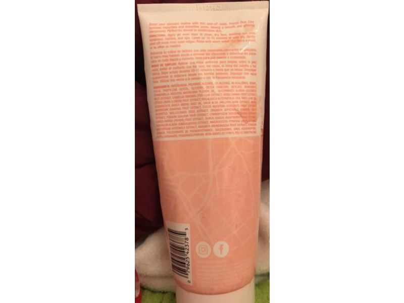 Freeman Peel-Off Mask, French Pink Clay, 6 fl oz/175 mL