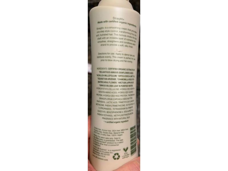 All-nutrient Straight + Smoothing Cream, 8.4 fl oz/250 mL