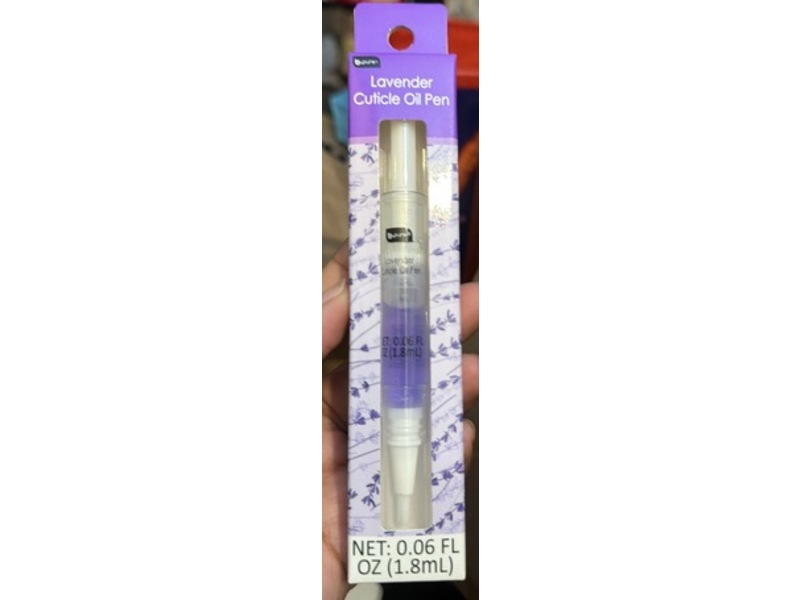 B Pure Cuticle Oil Pen, Lavender, 0.06 fl oz/1.8 mL