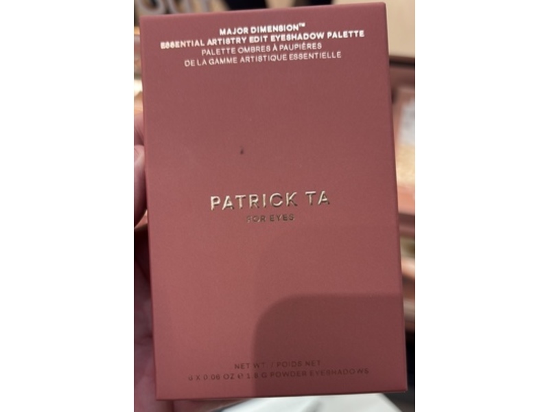 Patrick Ta Major Dimension Essential Artistry Edit Eyeshadow Palette, Deep, 0.06 oz/1.8 g