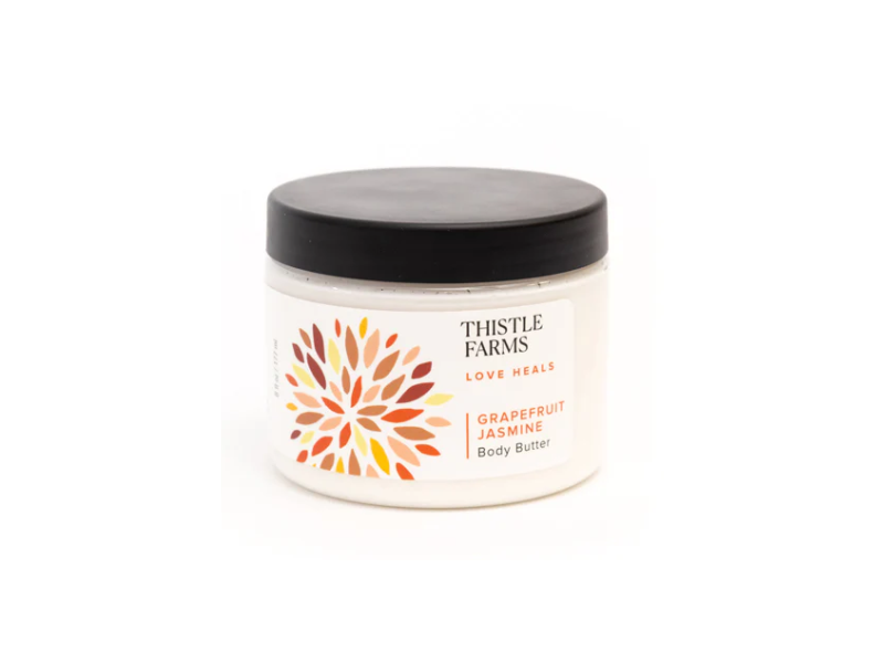 Thistle Farms Love Heals Body Butter, Grapefruit Jasmine, 6 fl oz/177 mL