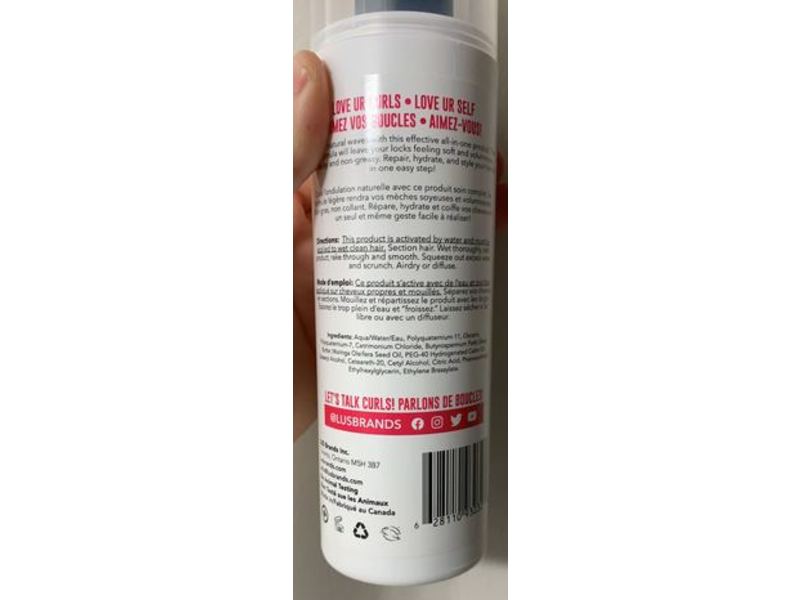 LUS Love Ur Curls All-In-One, WAVY, 8.5 fl. oz./250 mL